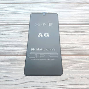 Захисне скло AG Matte Full Glue для Xiaomi Poco X5 5G Матове Чорне