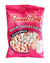 Зефір Маршмеллоу Sweet Bag Mini Marshmallow Pink&White 140 гр/24 шт.