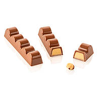 Набор форм для шоколада L 120 мм W 25 мм H 20,5 мм V 10х42 мл серия Chocado Silikomart FD-CH024 - KIT SINFONIA