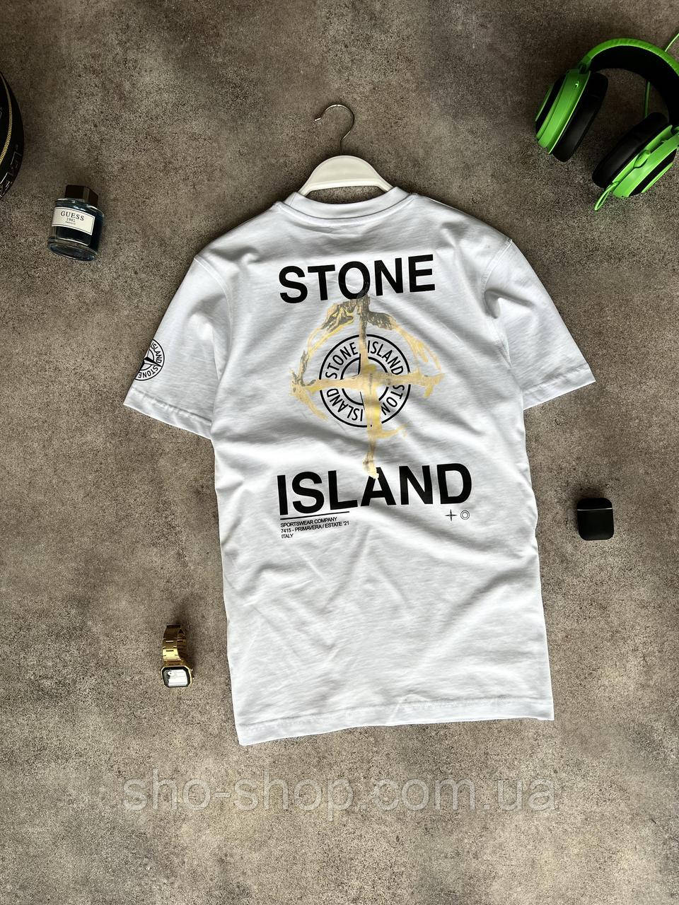 Мужская футболка Stone Island Турция, фото 1