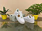 Кросівки чоловічі Nike Air Force White Classic (білі) низькі спортивні стильні кроси монохром D272, фото 6