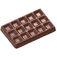 Форма для шоколадной плитки "Брюсельские вафли" L 103,5 мм W 69 мм H 10,5 мм Chocolate World FD-12002 CW