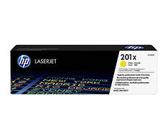 Картридж HP 201X Yellow CF402X для принтера Color LaserJet Pro M277dw, M277n, M252dw, M274n, M252n