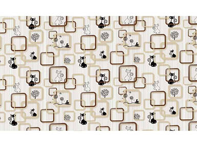 Термосерветка на нетканній основі 0,98*0,58м №15 пластик Коти ТМ Bona Domus FG