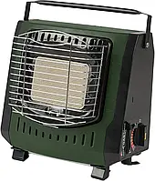 Портативний газовий обігрівач Highlander Compact Gas Heater Green Газовий обігрівач керамічний для військових