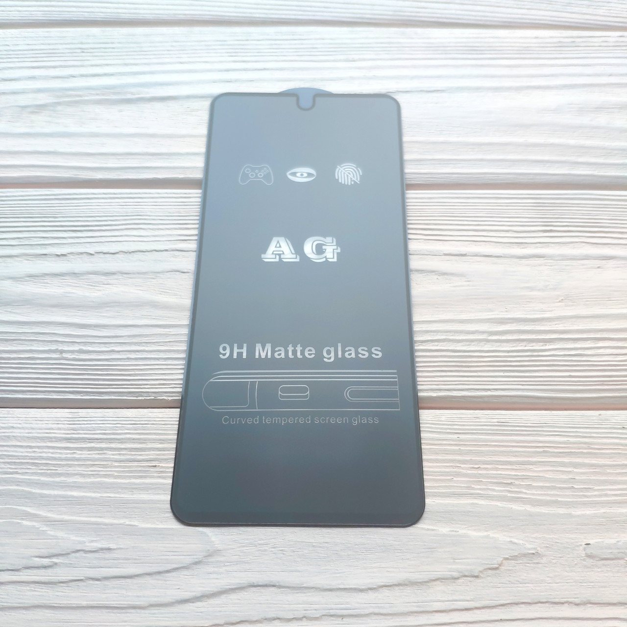 Захисне скло AG Matte Full Glue для Xiaomi Redmi Note 11 Pro Матове Чорне