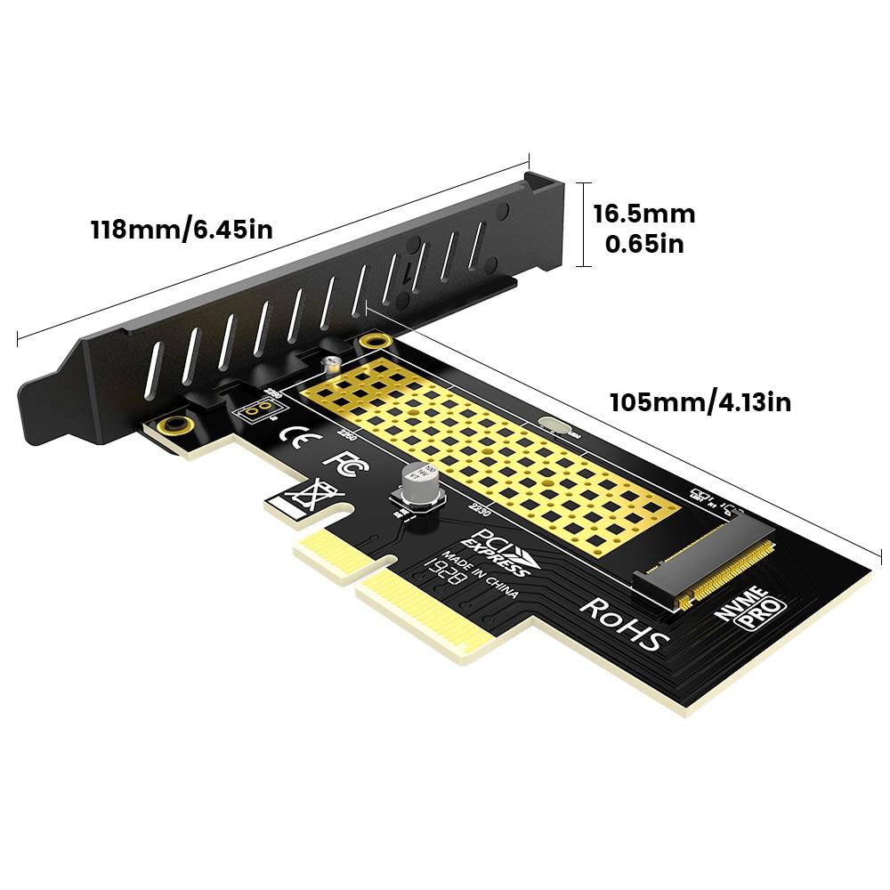 Плата розширення PCIe x4 для SSD M.2 NVME