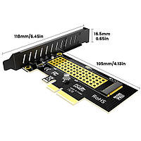 Плата розширення PCIe x4 для SSD M.2 NVME
