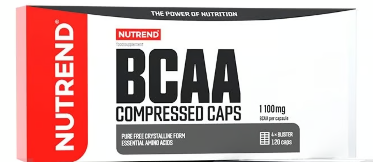 Nutrend BCAA Compressed Сaps 120 caps