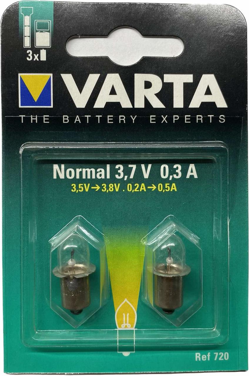 Лампочка Varta 720 для ліхтаря, аргон, 3.7 В, 0.3 А