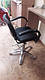 Крісло перукаря на ГІДРАВЛІЦІ для салонів краси Ліза крісла для перукарень, фото 3
