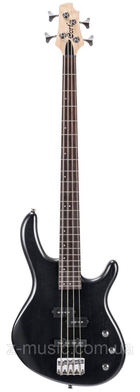 Бас-гітара CORT Action PJ (Open Pore Black), фото 1