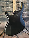 Бас-гітара CORT Action PJ (Open Pore Black), фото 9