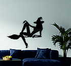 Декоративне настінне Панно «Відьма на мітлі», Декор на стіну, фото 5