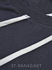 M-3XL. Темно-сіра чоловіча футболка 100% Cotton, виконана з натурального та приємного матеріалу, фото 7