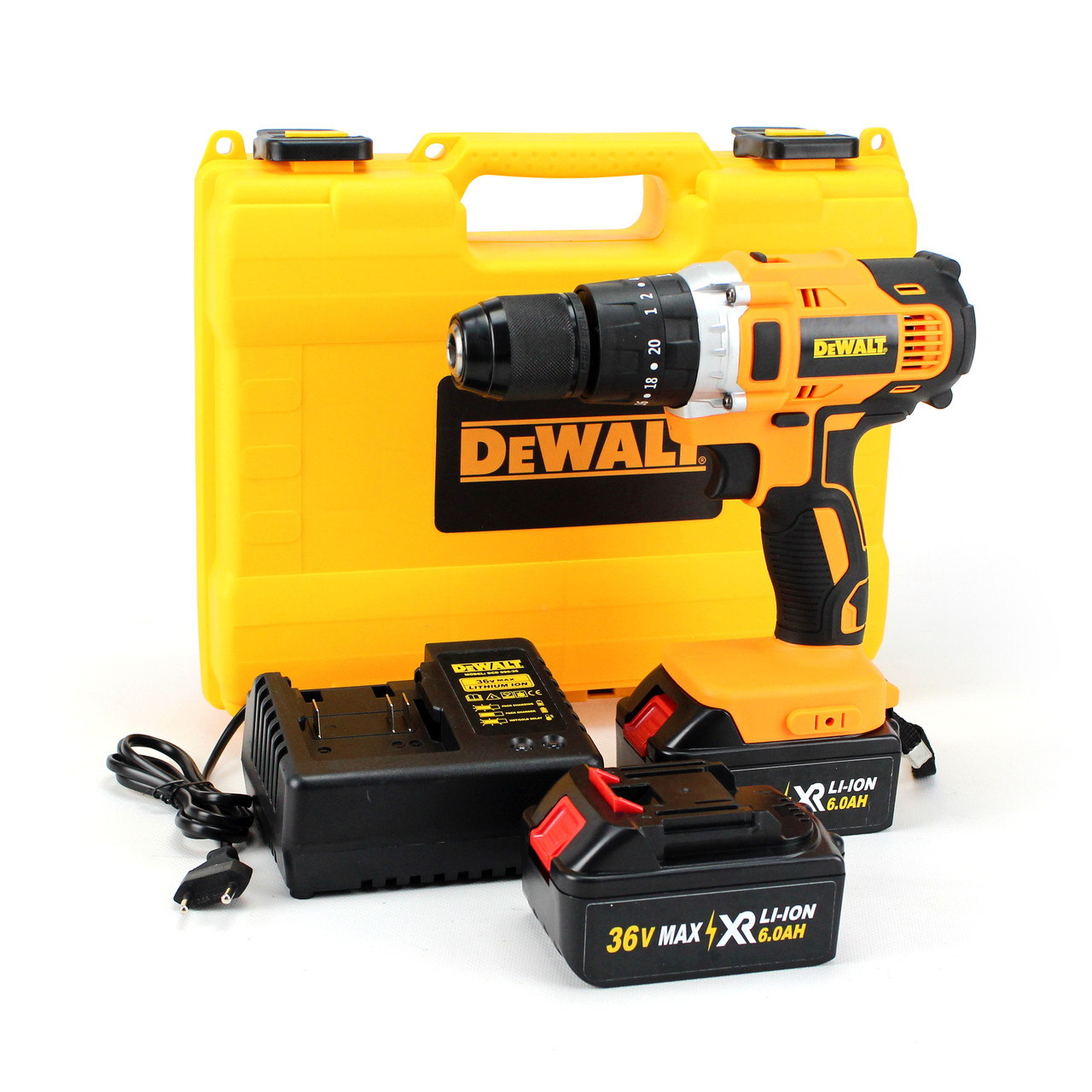 Ударний шуруповерт DeWALT DCD996P2 (36V, 6AH) Акумуляторний дриль-шупуповерт з ударом Деволт
