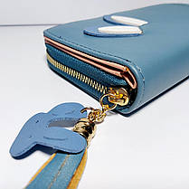 Жіночий гаманець на блискавці тв вітділами для карток 15, фото 4