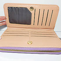 Жіночий гаманець на блискавці тв вітділами для карток 15, фото 5