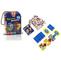 Настольная игра VLADI TOYS «Врятуйте дракона», игра в мешке, 55 карт укр. (VT8077-11), фото 3