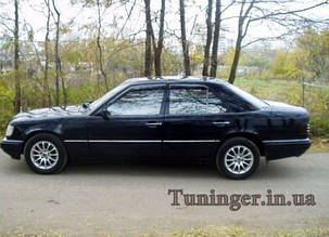 Дефлектори вікон (вітровики) Mercedes W210 1995-2002 (Hic)
