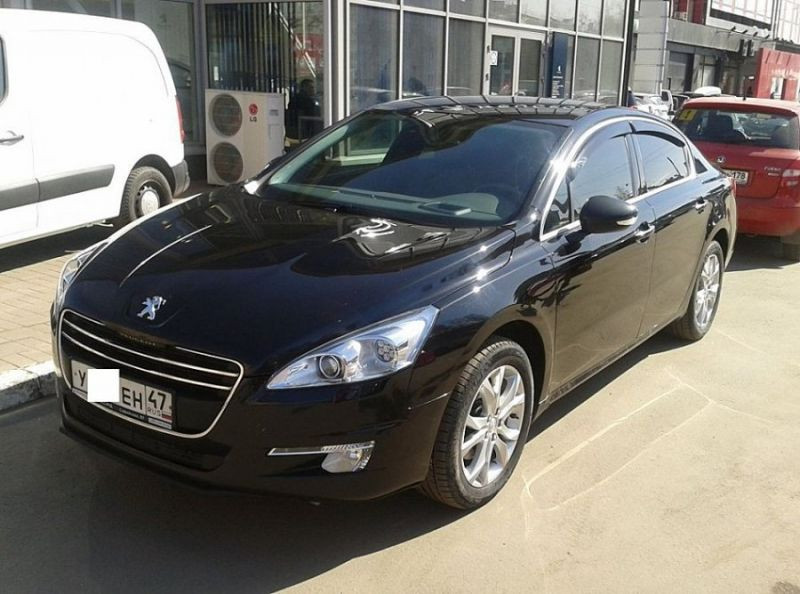 Вітровики, дефлектори вікон Peugeot 508 2011- (Ніс)