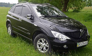 Вітровики, дефлектори вікон Ssang Yong Actyon 2005-2014/2014 - р. в. (Hic)