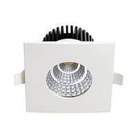 Світильник врізний 6W LED Horoz Electric JESSICA герметичний квадратний 4200K білий IP65