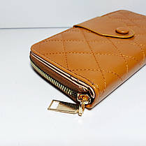 Жіночий гаманець на блискавці тв вітділами для карток 16, фото 4