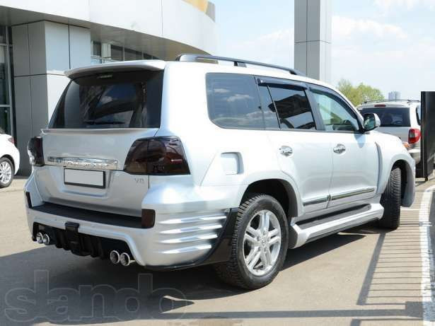 Дефлекторы окон (ветровики) Toyota Land Cruiser 200 2008-2021 (ATM/Тайвань) - фото 7 - id-p328951381