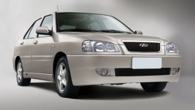 Вітровики, дефлектори вікон Chery Amulet 2003- (HIC)