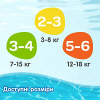 Підгузок Huggies Little Swimmer 5-6 (12-18 кг) 11 шт (5029053538426), фото 7