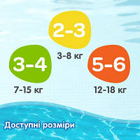 Підгузок Huggies Little Swimmer 3-4 (7-15 кг) 12 шт (36000183399), фото 7