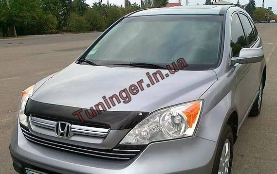 Дефлектор капоту (мухобійка) Honda CR-V 2007-2010 EGR
