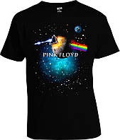 Футболка Pink Floyd Space | Футболка черная | Футболка рокерская | Футболка музыкальная
