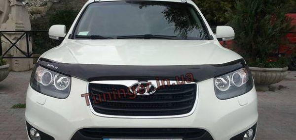 Мухобойка, дефлектор капота для Hyundai Santa Fe 2006-2012 (EGR)