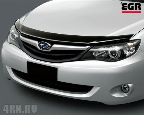 Мухобойка, дефлектор капота Subaru Impreza 2007- (EGR)