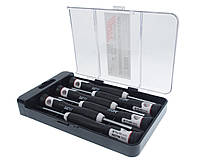 Набір викруток прецизійних TORX T6, T7, T8, T9, T10, T15 6ед. 5527 JTC