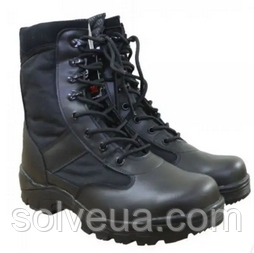 Черевики Mil-Tec securitu stiefel Black Black 12837000.solve, фото 1