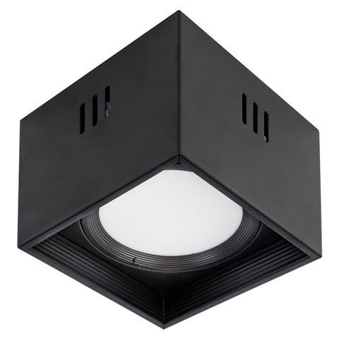 Світильник накладний квадрат."SANDRA-SQ15/XL" 15W 4200K чорний