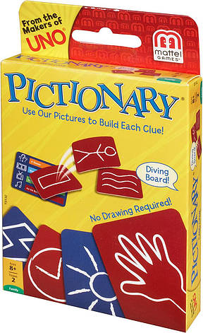 Настільна гра UNO Pictionary! (Уно, Найкраща Новинка!), фото 1