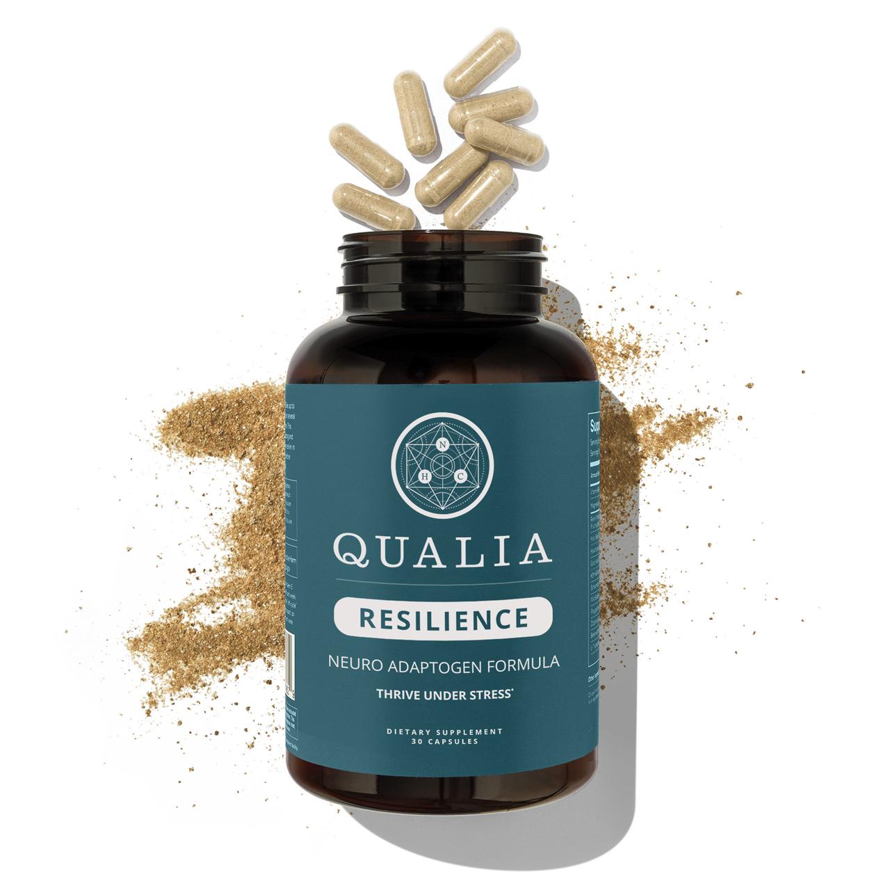 Neurohacker Qualia Resilience/підтримання у разі стресу 30 капс BX498