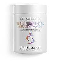 CodeAge Teen Fermented Multivitamin / Мультивитамины для подростков 12-18 лет 60 капсул