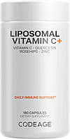 CodeAge Liposomal Vitamin C / Липосомальный витамин C + цинк и биофлавоноиды 180 капсул