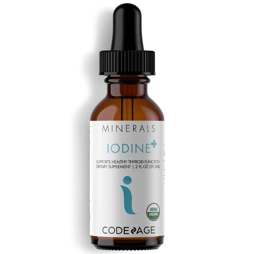 CodeAge Iodine USDA Organic / Йод органік 59 мл BX266, фото 1