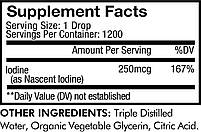 CodeAge Iodine USDA Organic / Йод органік 59 мл BX266, фото 2