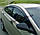 Дефлектори вікон (вітровики) Hyundai Accent 2010-2016 (AutoClover/Корея), фото 4