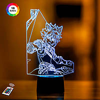 3D светильник ночник с пультом GENSHIN IMPACT "Горо" 3DTOYSLAMP