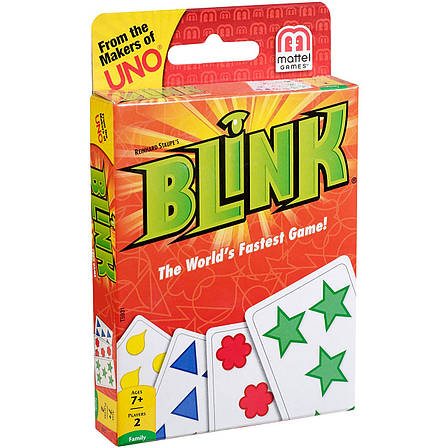Настільна гра UNO Blink! Ігрові кольори та форма!, фото 1
