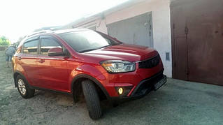 Вітровики, дефлектори вікон SsangYong Korando 2010 - р. в. (Hic)