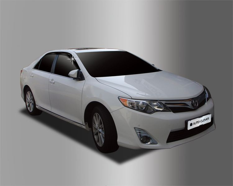 Вітровики, дефлектори вікон Toyota Camry V50 2011-2014 (Autoclover), фото 1